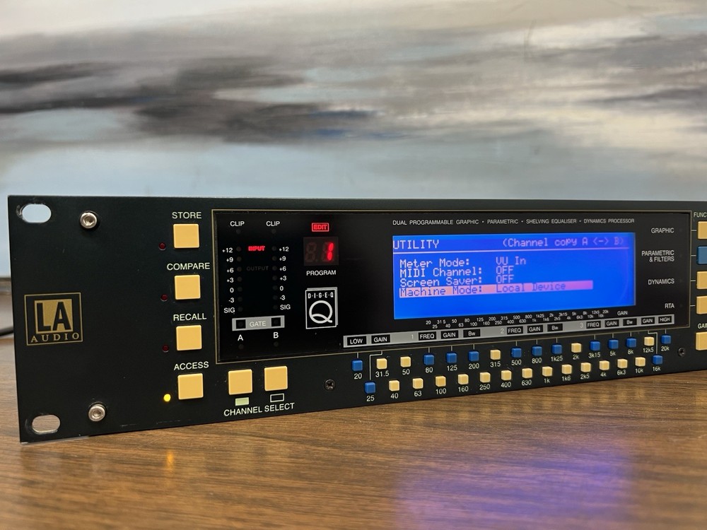 LA Audio DPF3103 Digital Processing SuiteMaster Unit Working TESTED
