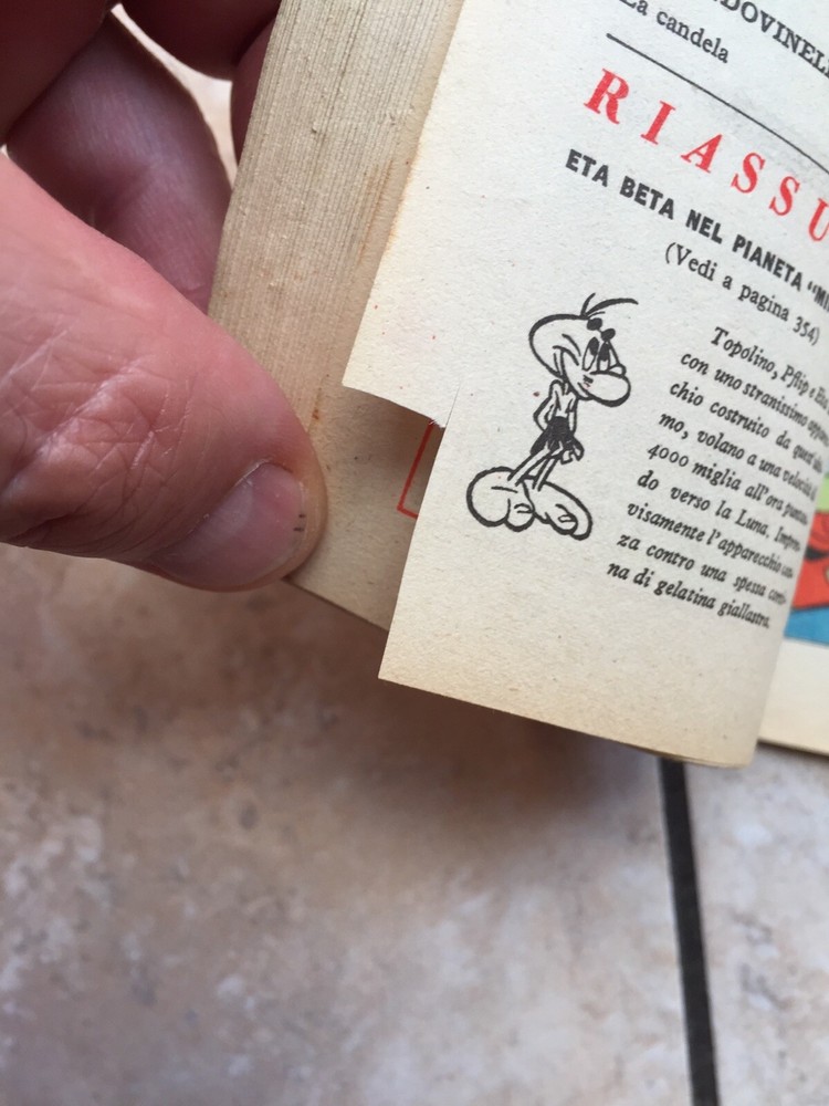 Mickey Mouse Booklet No. 10 from 1950 Original