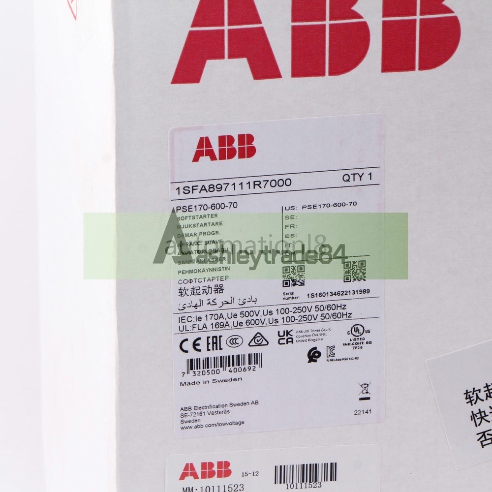 1PC New ABB PSE170-600-70
