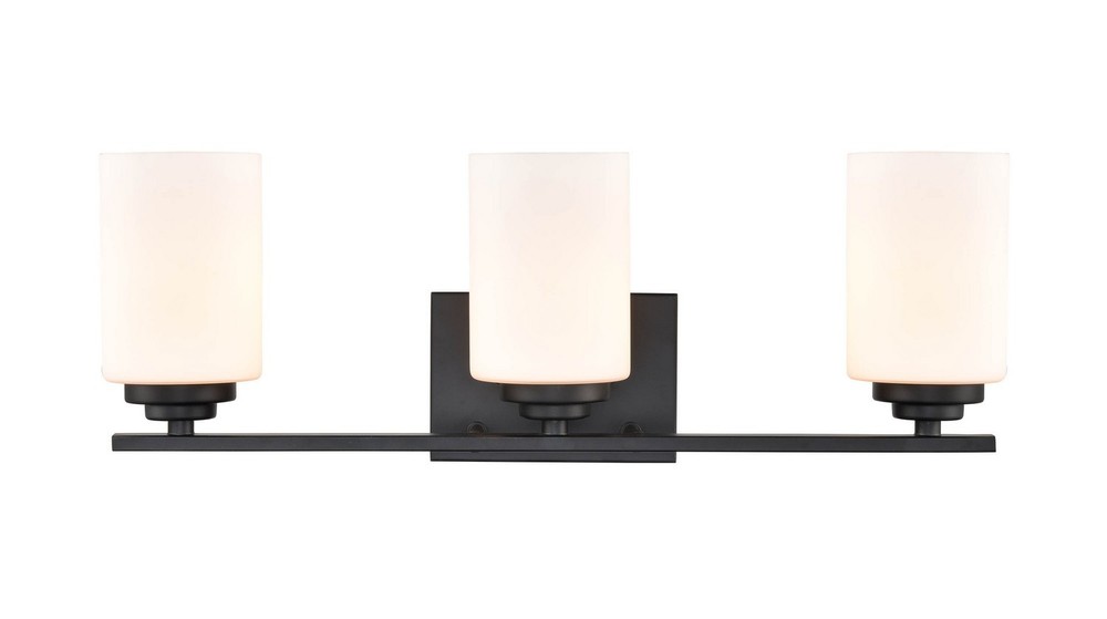 Millennium Durham 22" Three Lights - Black 3-Light