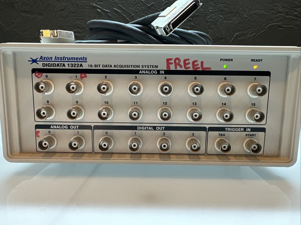 Axon Instruments Digidata Model 1322A 16-Bit Data Acquisition System TESTED