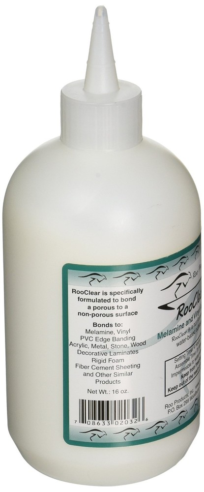 Roo Products RooClear Melamine Glue 16 oz