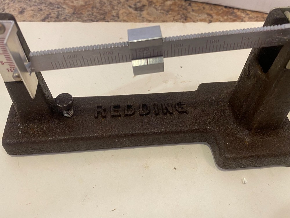 Vintage Redding Powder and Bullet Scale Reloading Equipment