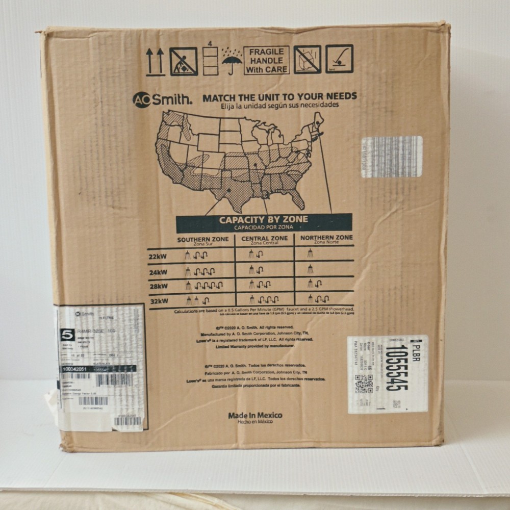 AO Smith R4MR-320E Signature Series 32kW Tankless Indoor Water Heater