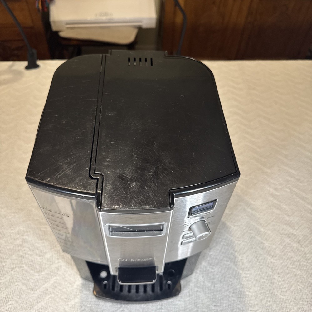 Cuisinart DCC-3000P1 Silver Black Electric 12-Cup Programmable Coffee Maker
