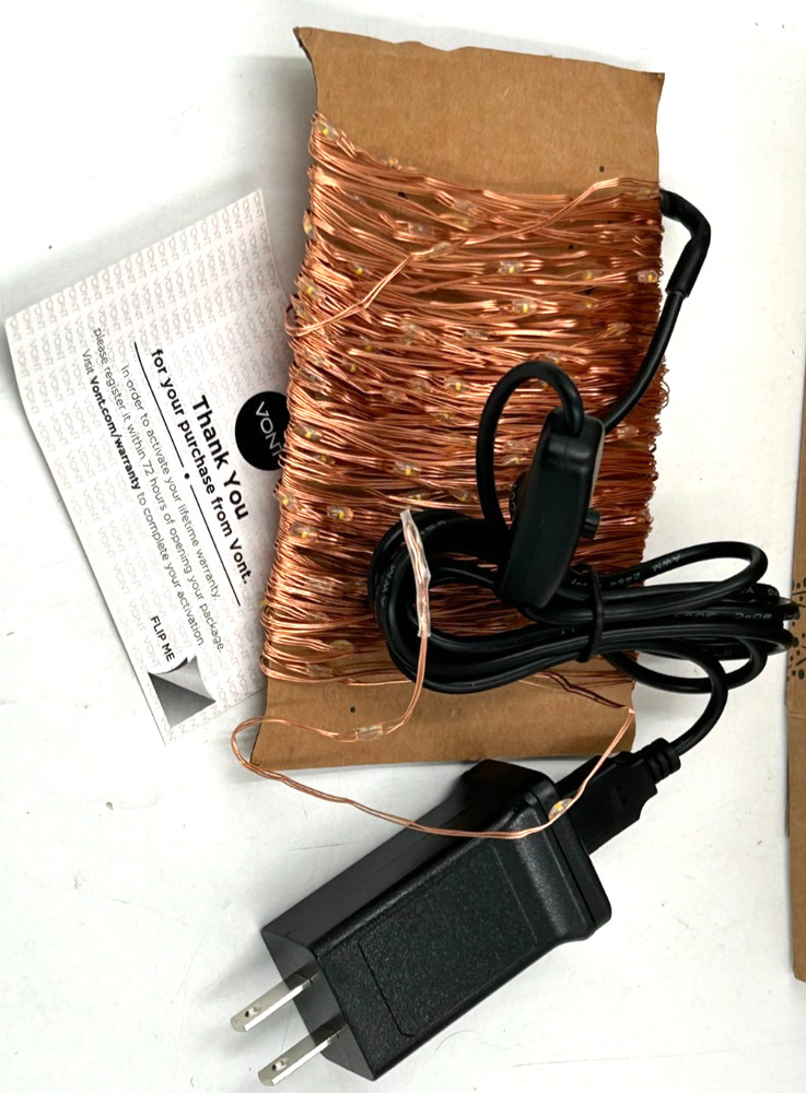 66 FT 200 LED String Starry Fair Light Battery