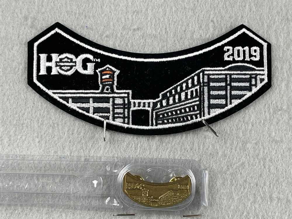 2019 HOG Membership Rocker Patch & Pin Harley Davidson Owners Group