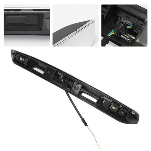 Rear Tailgate Chrome Handle Trim Garnish Finisher Molding Compatible for 2013