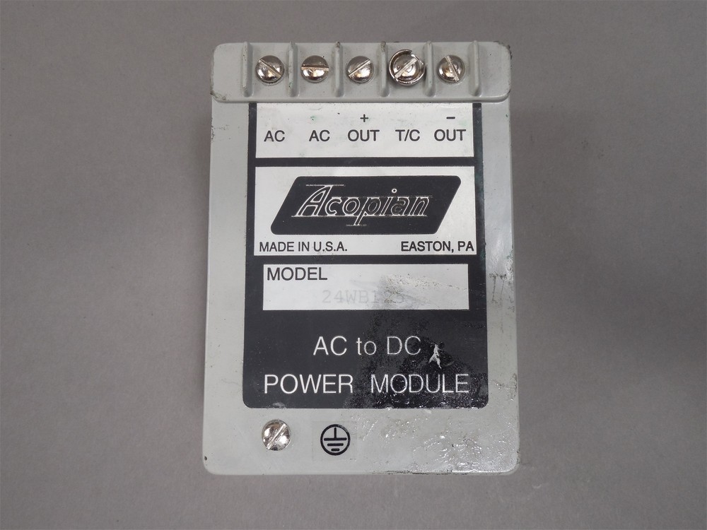 Acopian 24WB125 AC to DC Power Module USED