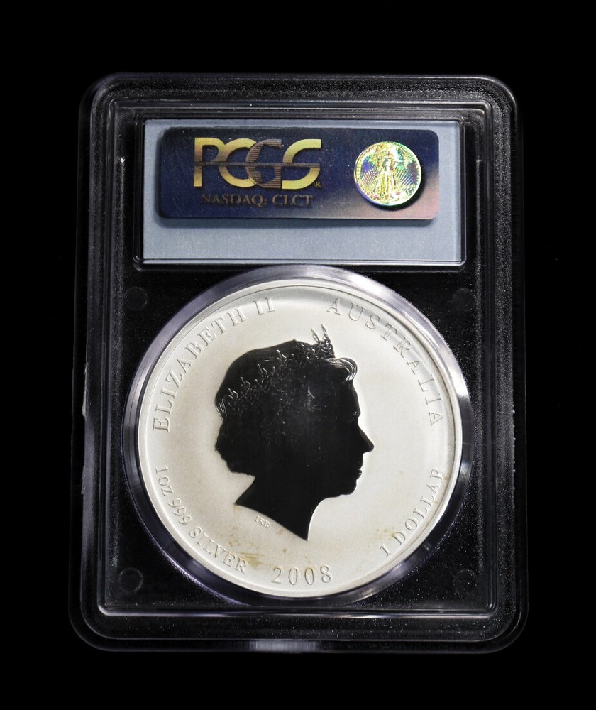 2008 P $1 Australia Mouse PCGS MS 69