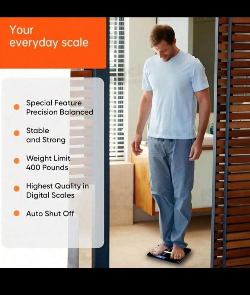 Multi-function Smart Body Fat And Weight Scale Bathroom Digital Scale