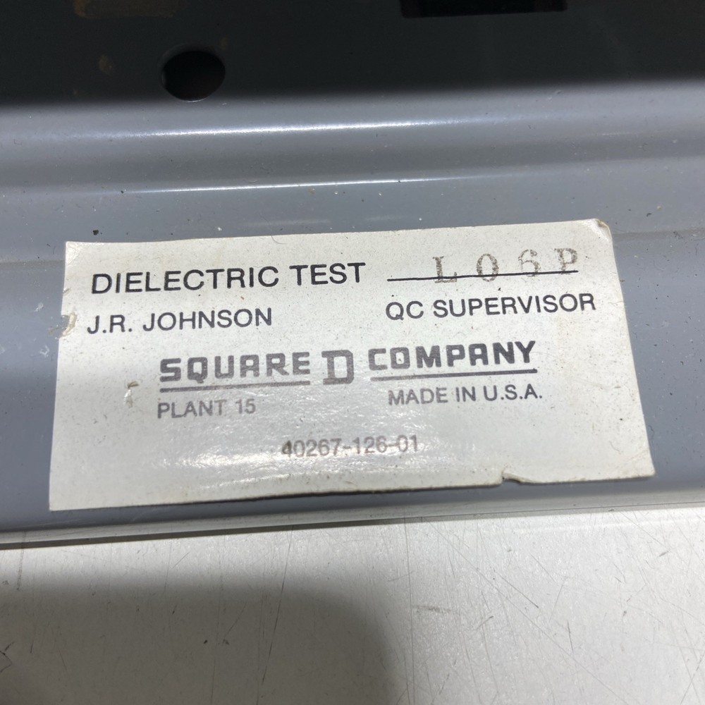 Square D Panelboard NEHB-30435-1CU