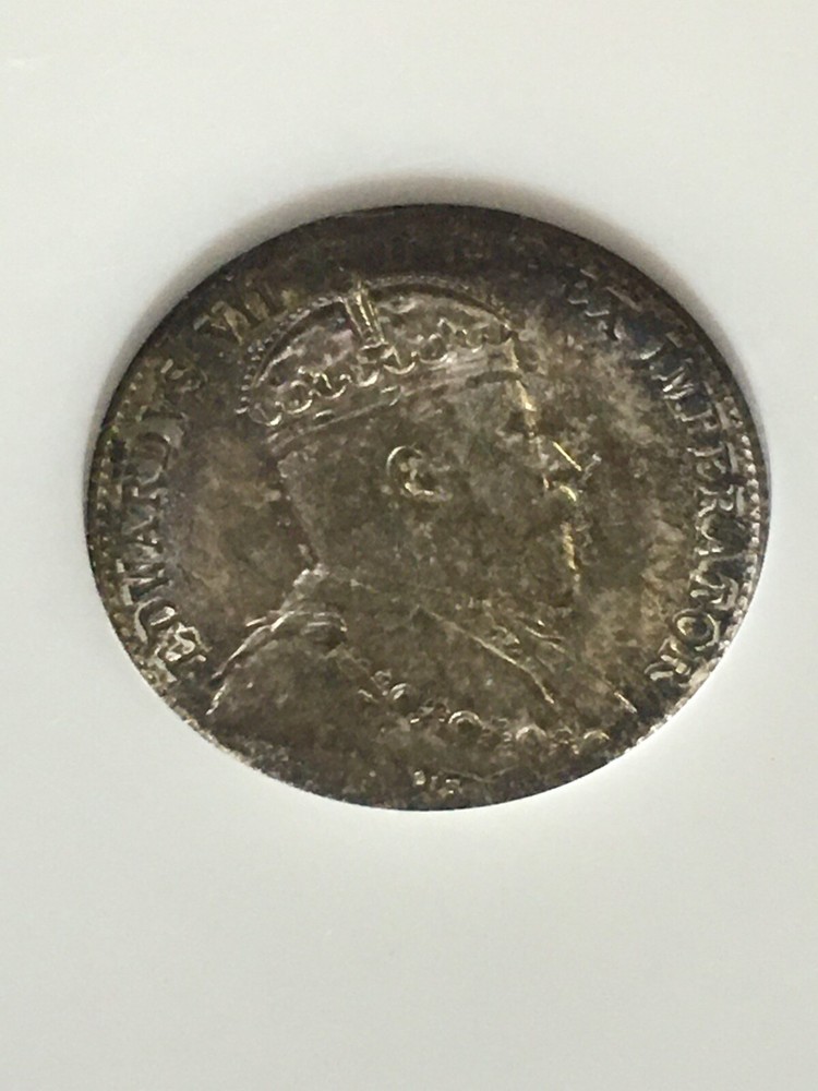 1904H NGC Graded Newfoundland, ¢5 Cent, **MS-65**