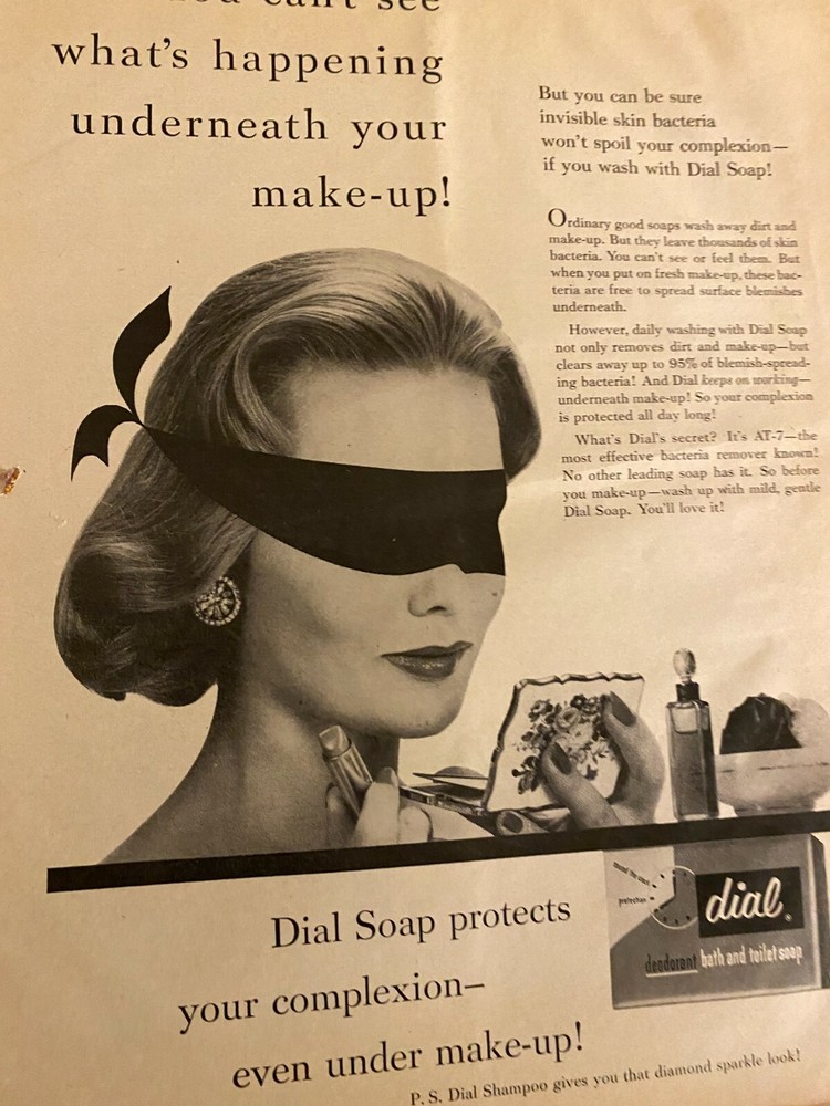 Dial Soap, Full Page Vintage Print Ad