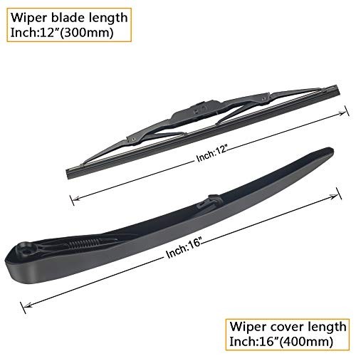 Replacement for 2010-2018 Cadillac SRX, 2010-2014 CTS Rear Window Windshield