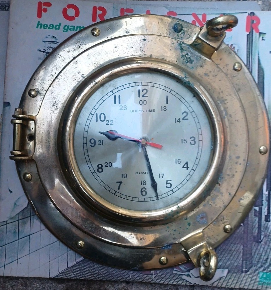 Ship's Time Quartz Clock Extremely Rare