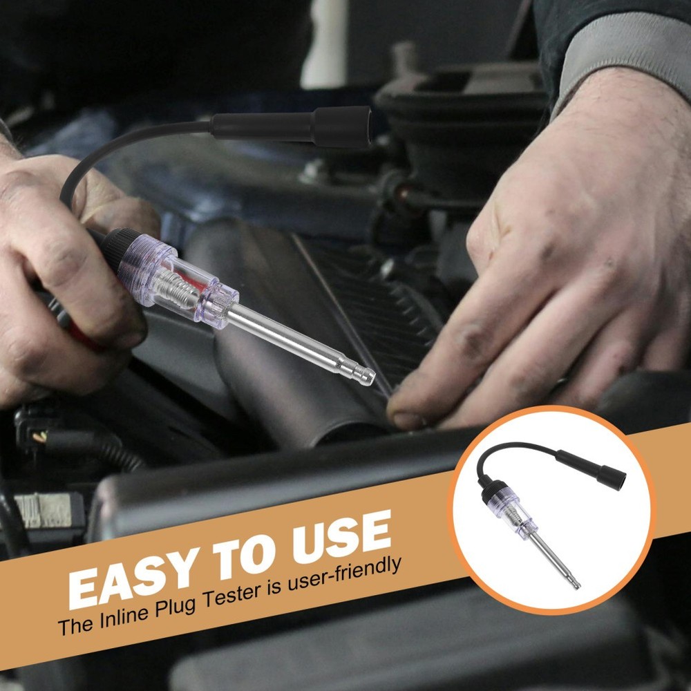 Spark Plug Tester Tool for Vehicles Inline Diagnostic Ignition Testing