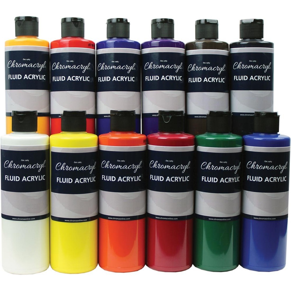 Chromacryl Fluid Acrylic Set