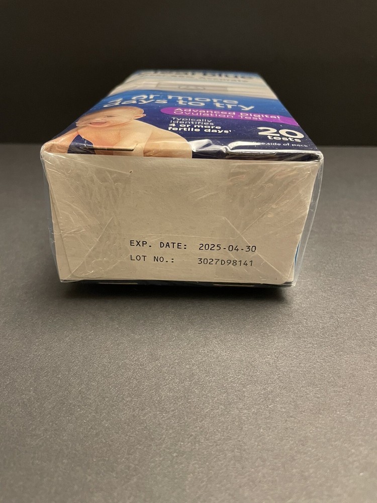 Clearblue Advanced Digital Ovulation Test 20 Ct Predictor Kit Exp 04/2025
