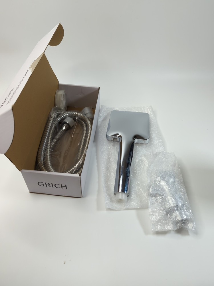 Grich Venus 2.5 gpm Handheld Shower Head Chrome 6  Spray Pattern Settings HP
