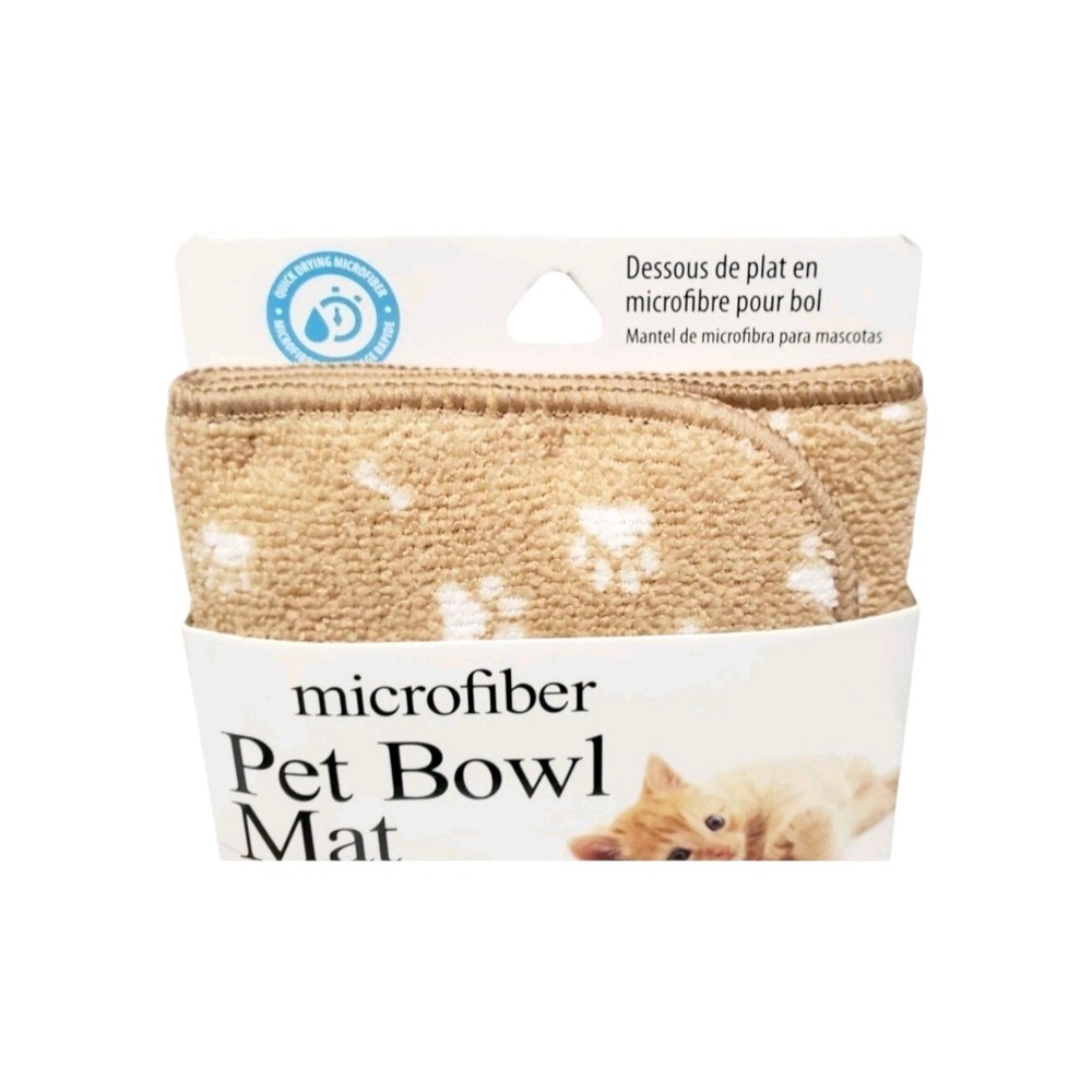 Microfiber Pet Bowl Mat