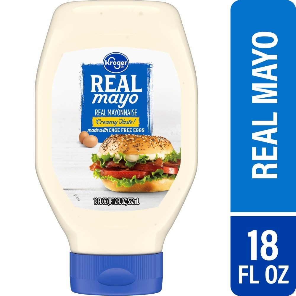 Kroger Real Mayo 18 fl oz - Pack of 3