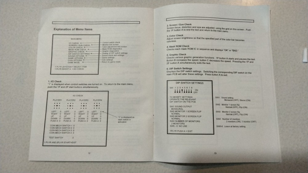 RUN & GUN 2 OPERATOR'S MANUAL KONAMI