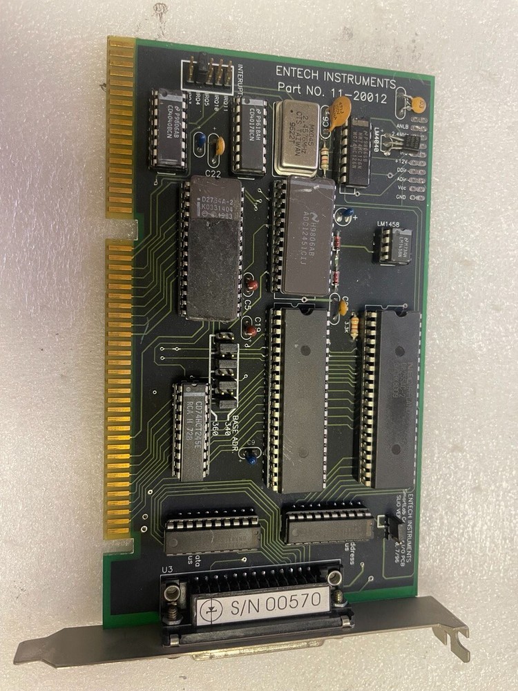 Entech Instruments Smartlab Computer I/O PCB 11-20012