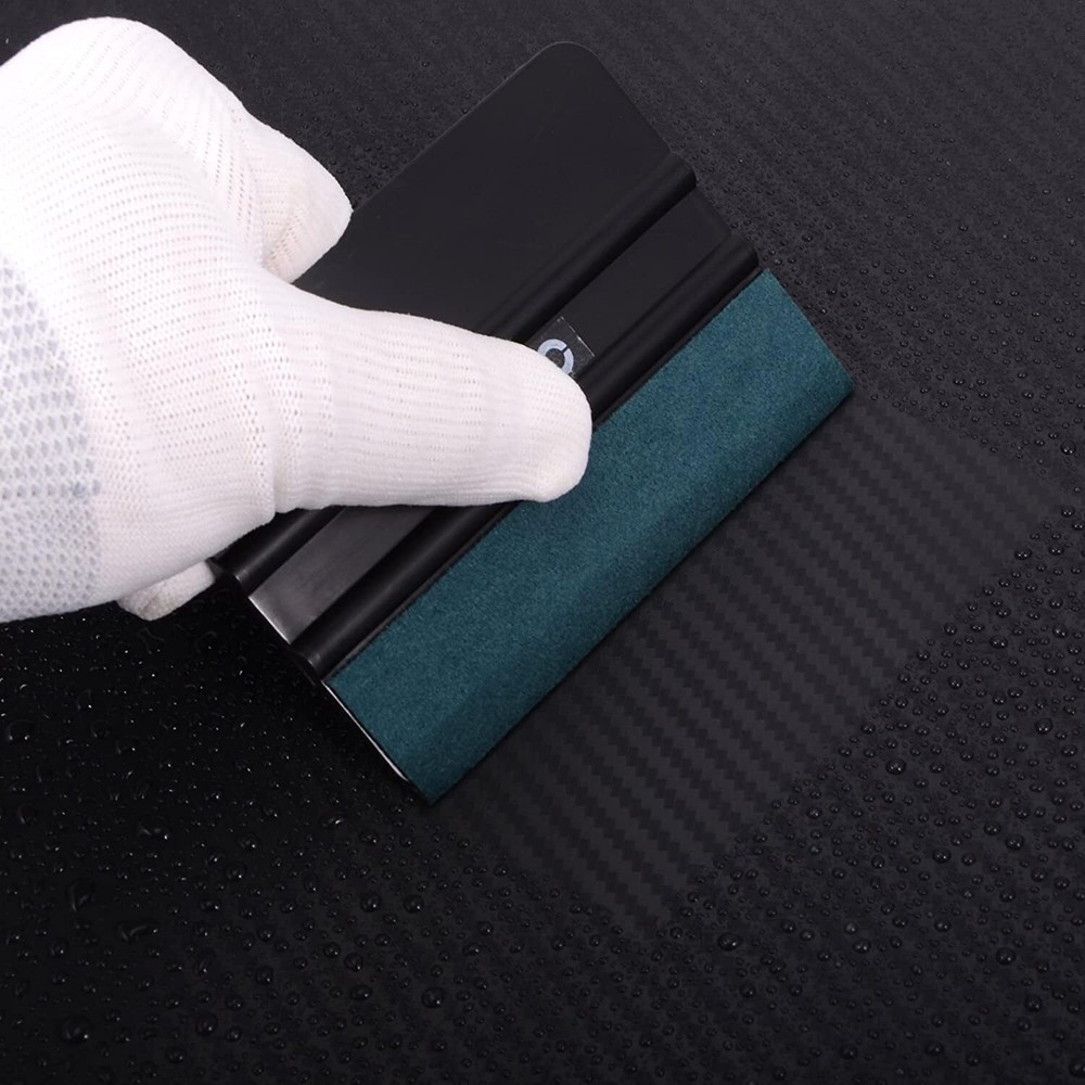 2M Dark Green Squeegee Suede Felt Replacement Microfiber For Smooth Application