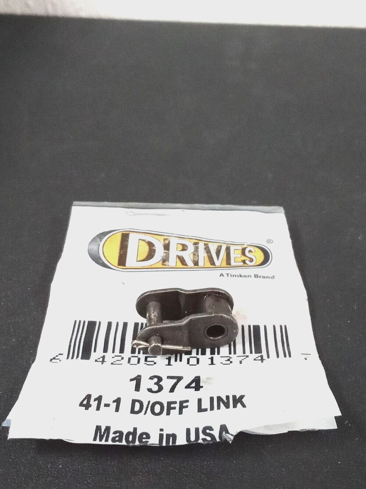 Roller Chain Offset 1/2 Link 41-1 D/OFF Link  #1374