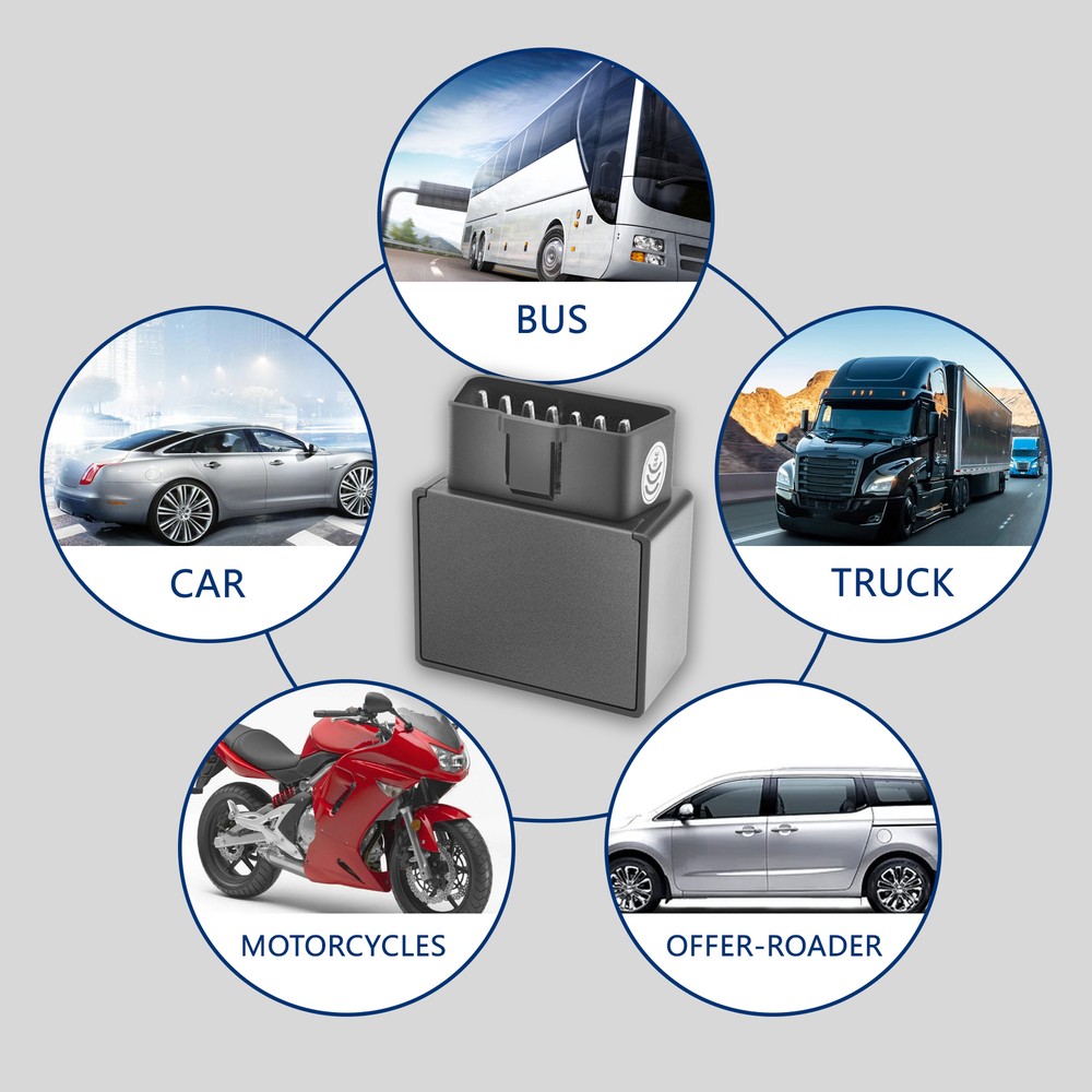 GPS Vehicle Tracking Device OBD Tracker Real Time Vehicle Tracking Device 4G LT