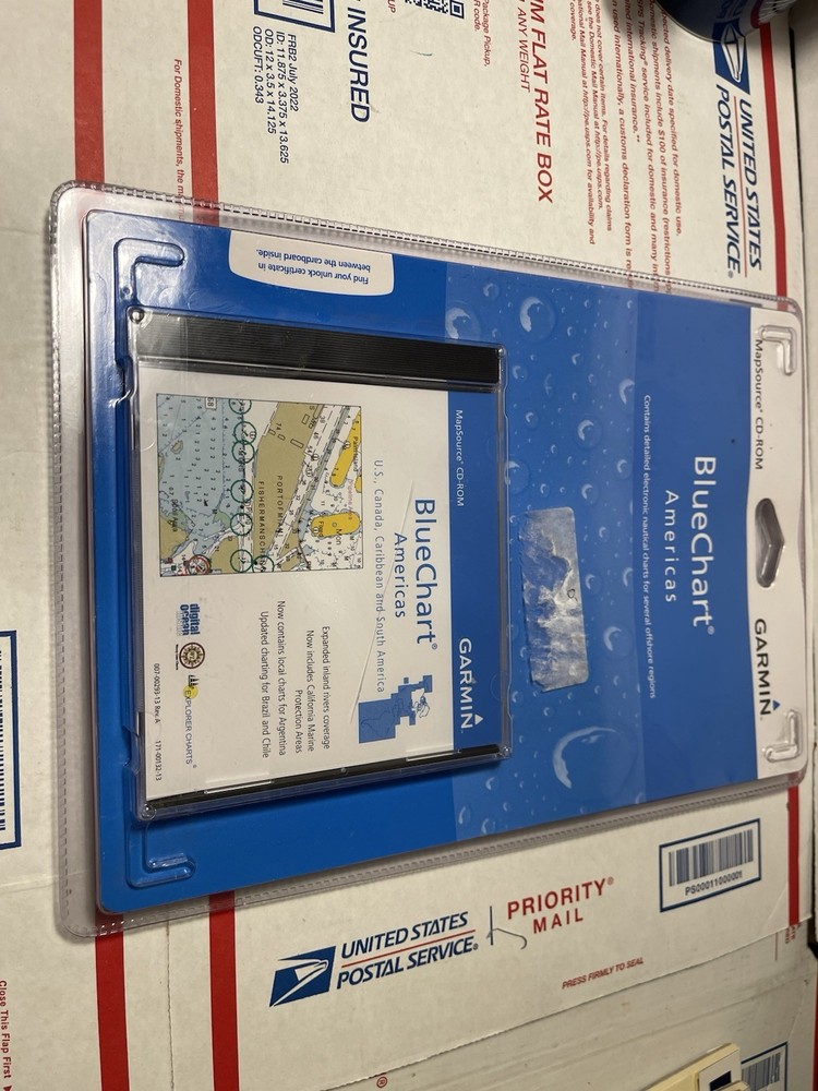 Garmin MapSource BlueChart Americas CD NOS