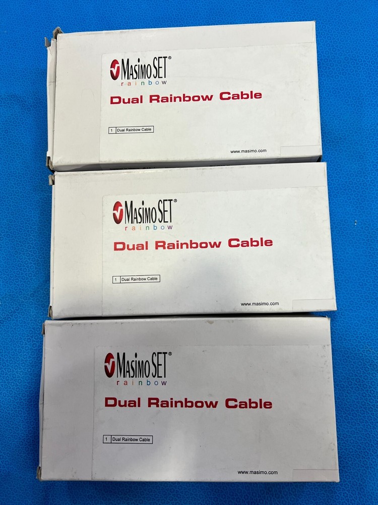 MASIMO SET DUAL RAINBOW PATIENT CABLE REF# 2757 NEW