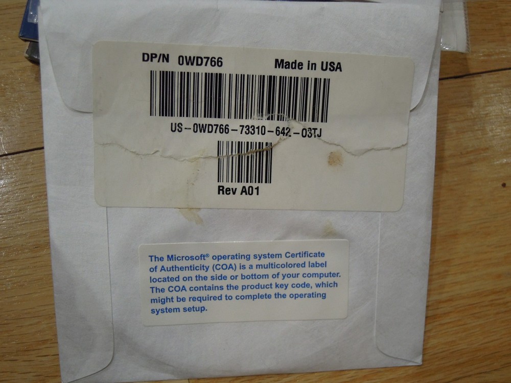 Dell Reinstallation CD Microsoft Windows XP Professional Service Pack 2 SP2