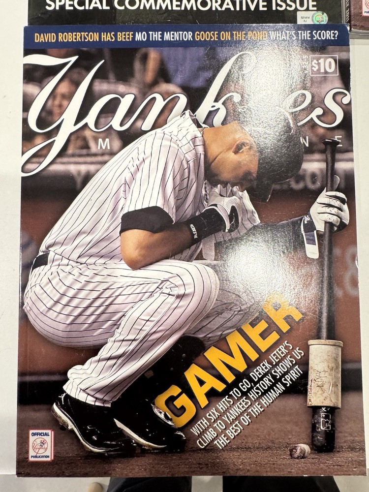 Collection of Derek Jeter 3000th Hit Game Programs