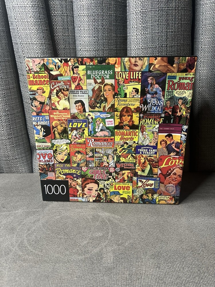 Cardinal Puzzle 1000 pcs Comics Romance Love Hearts Spinmaster 2020