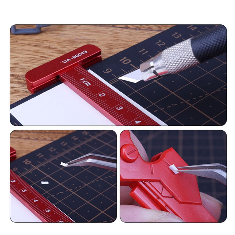 Equidistant Parallel Scriber Ruler Model Hobby Craft Tool For Gundam Building D