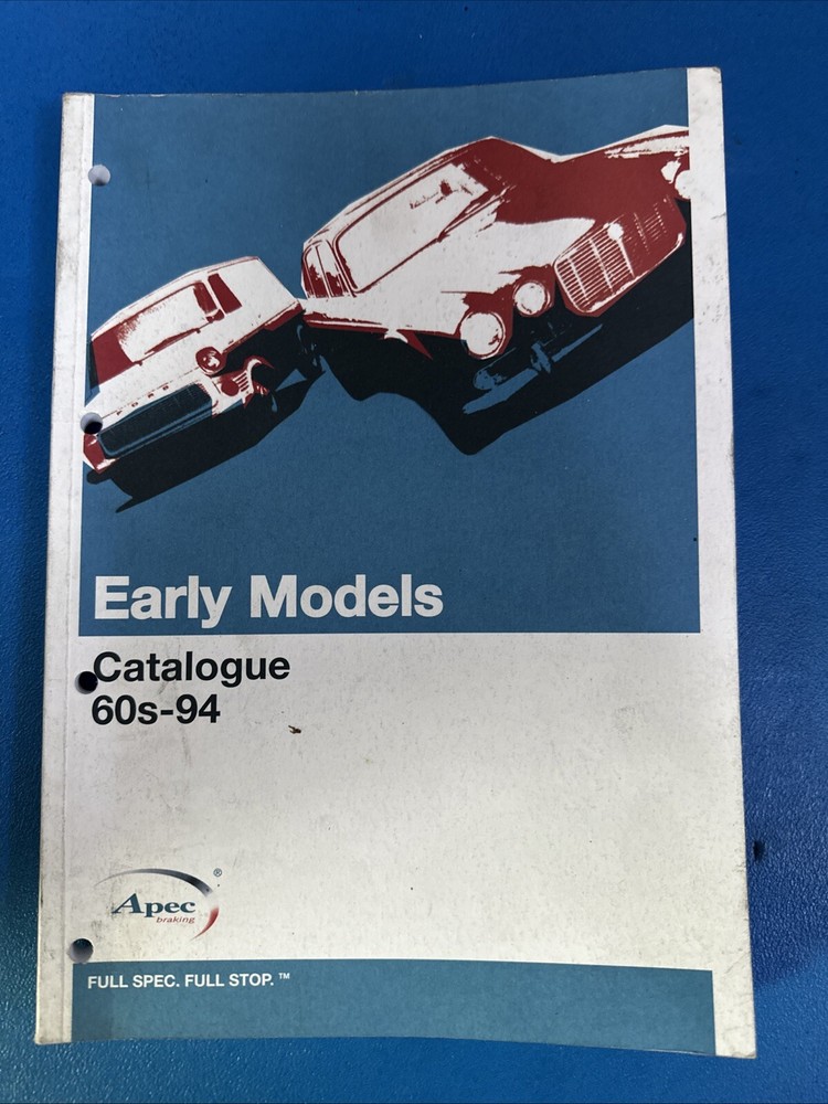 APEC BRAKING CATALOGUE  1960S TO 1994 SAME DAY DISPATCH