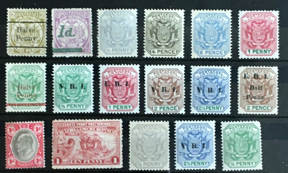B/C   TRANSVAAL 1894-1902   M/MINT  MIXED  COLLECTION