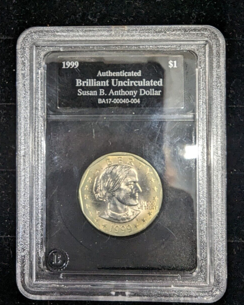 1999-P Susan B. Anthony Authenticated $1 Coin