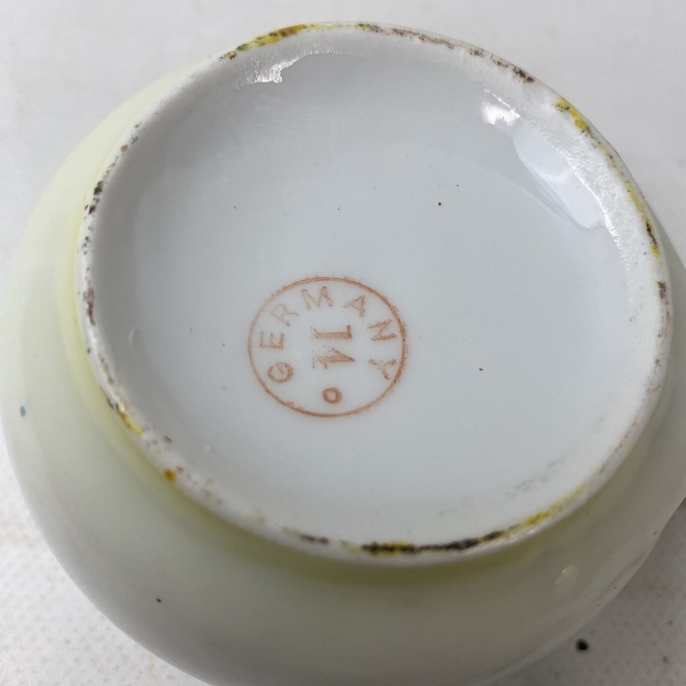 Red Mark Germany 14 Sugar Bowl w/Spoon Pre-Owned