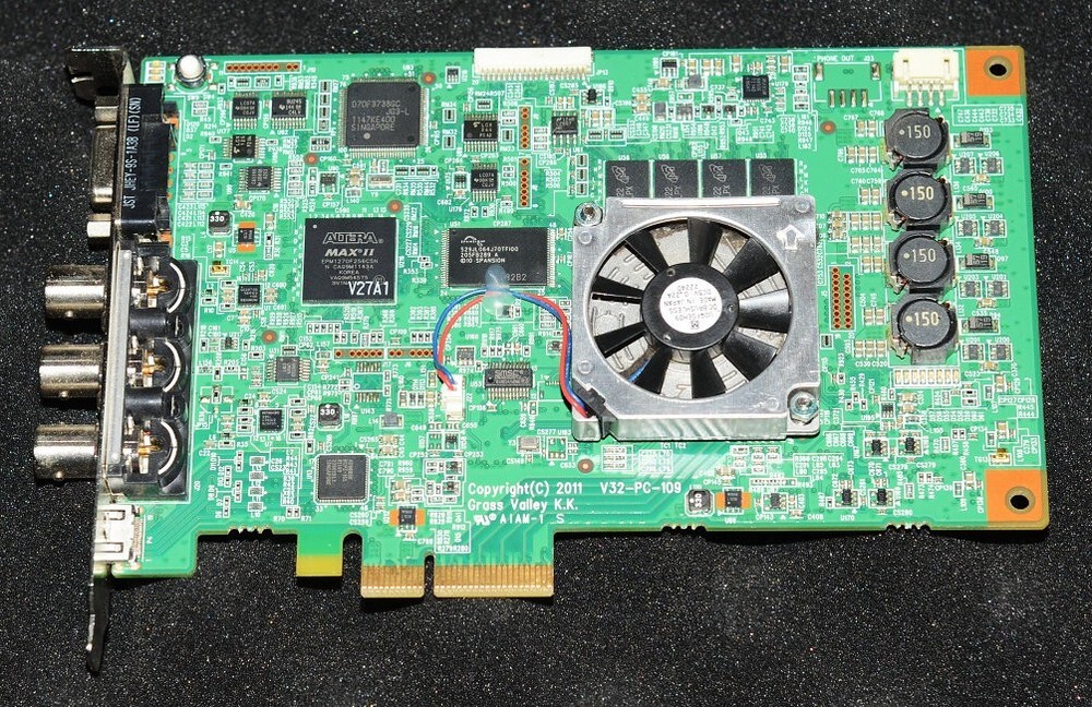 Grass Valley K.K. V32-PC-109 HTX-E1 video capture card