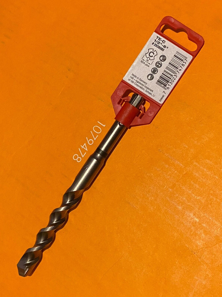 HILTI  TE-C  1/2" x 6"  masonry drill bit NEW.