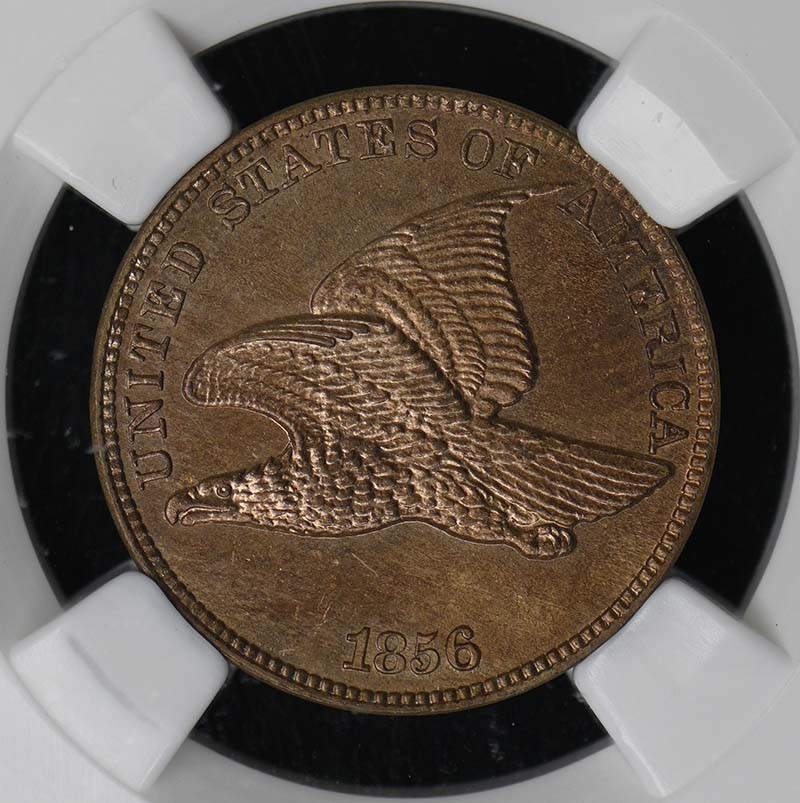 1856 Flying Eagle Cent 1C NGC PR65