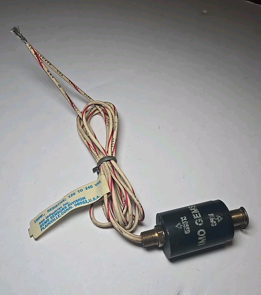 IMO Gems Sensor 100 Watt Resistive 120-240VAC Float Switch Level Sensor USA New