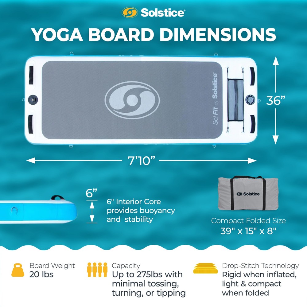 Solstice 94" SolFit Stand Up Paddle Board with Camera Mount (Open Box)