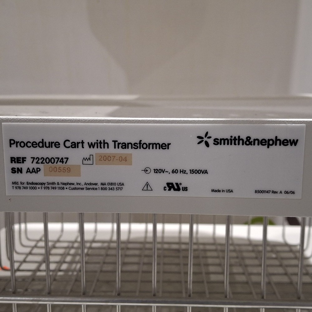Smith & Nephew Procedure Cart