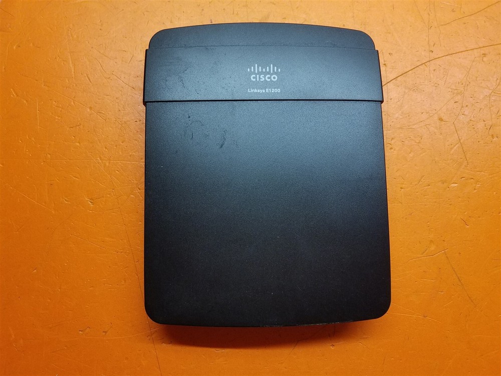 ⭐️⭐️⭐️⭐️⭐️ Cisco Linksys E1200 V2 Wireless Router No AC Adapter