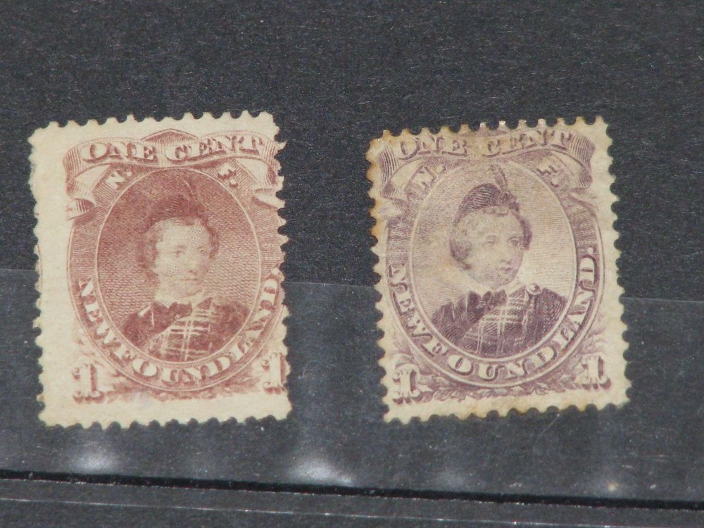 Newfoundland Scott# 32-32A, unused, no gum