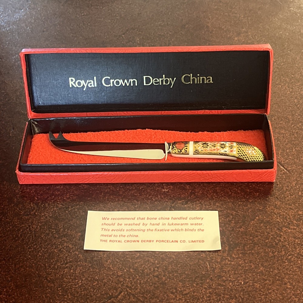 Royal Crown Derby Fine Bone China Knife Imari